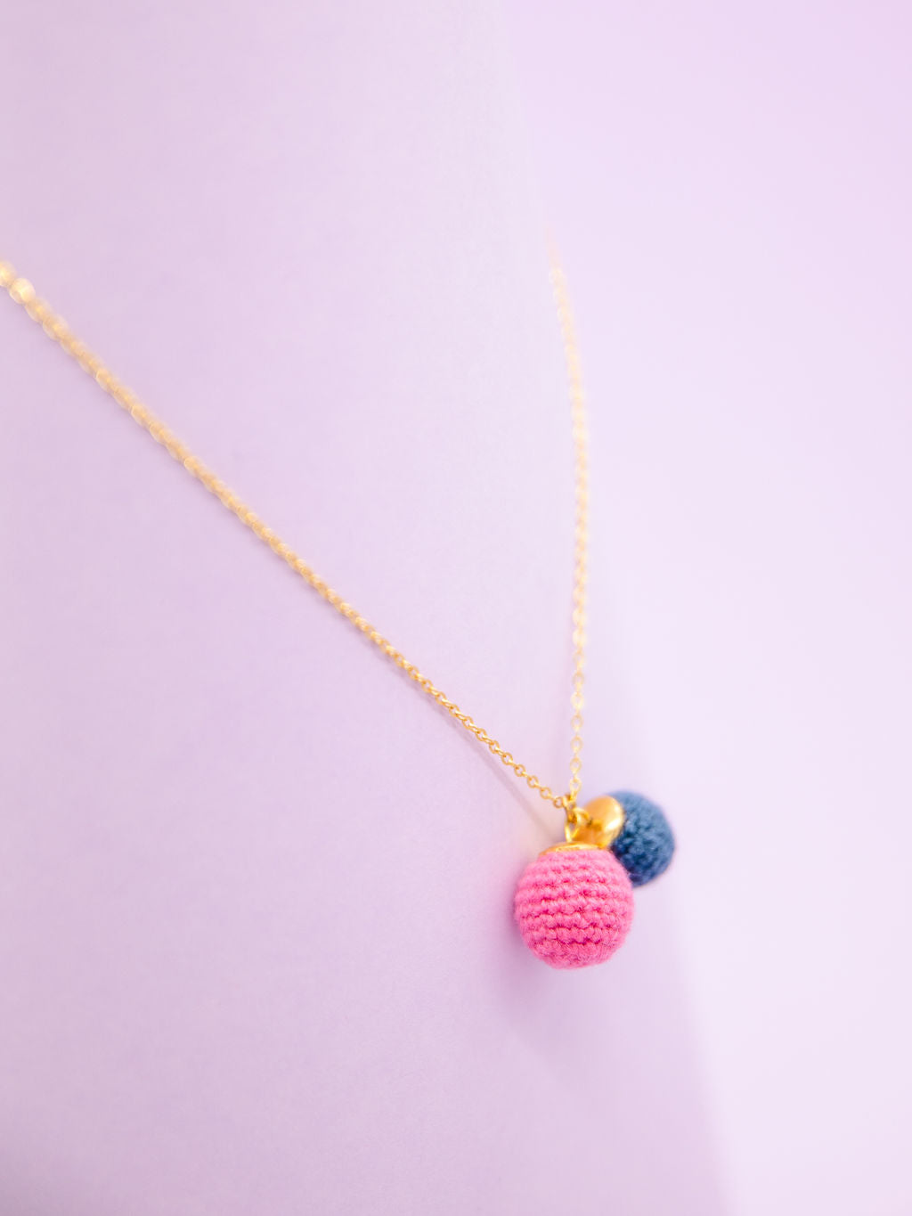 BONBON DOUBLE rosa-taubenblau