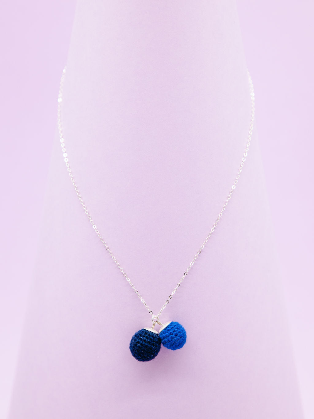 BONBON DOUBLE marine-royalblau