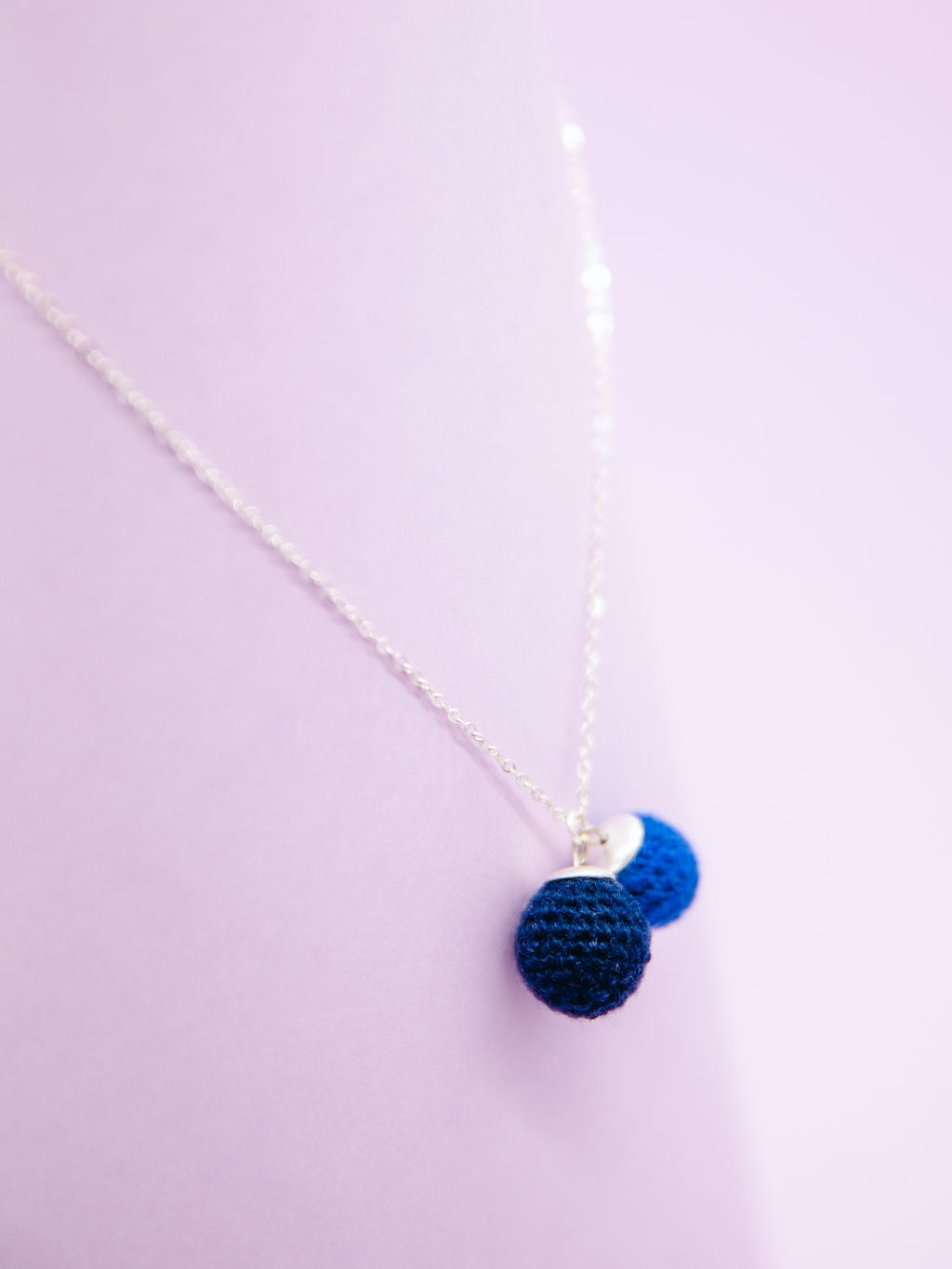 BONBON DOUBLE marine-royalblau