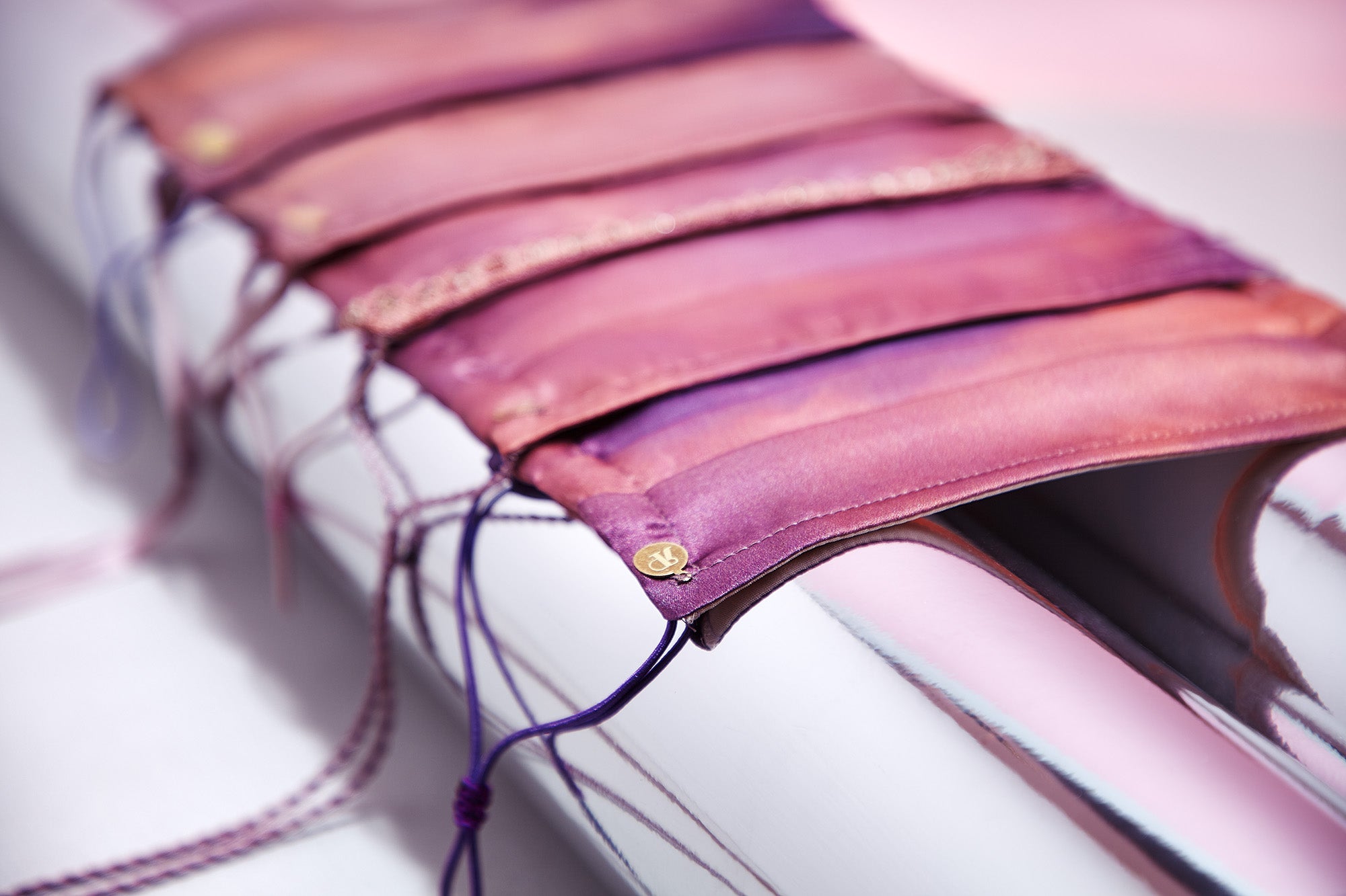 MASK - satin ribbons