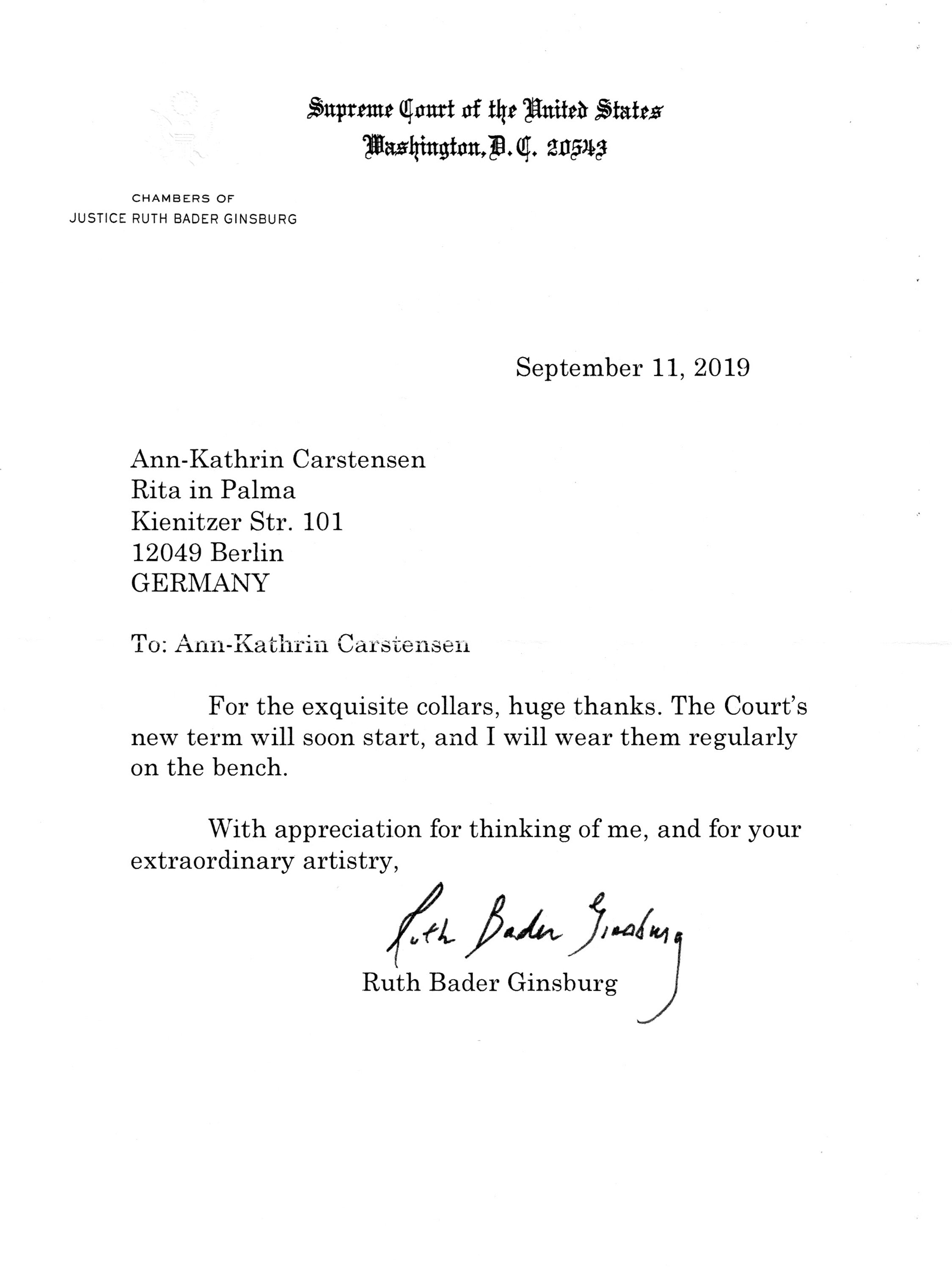 RUTH SAY YES!