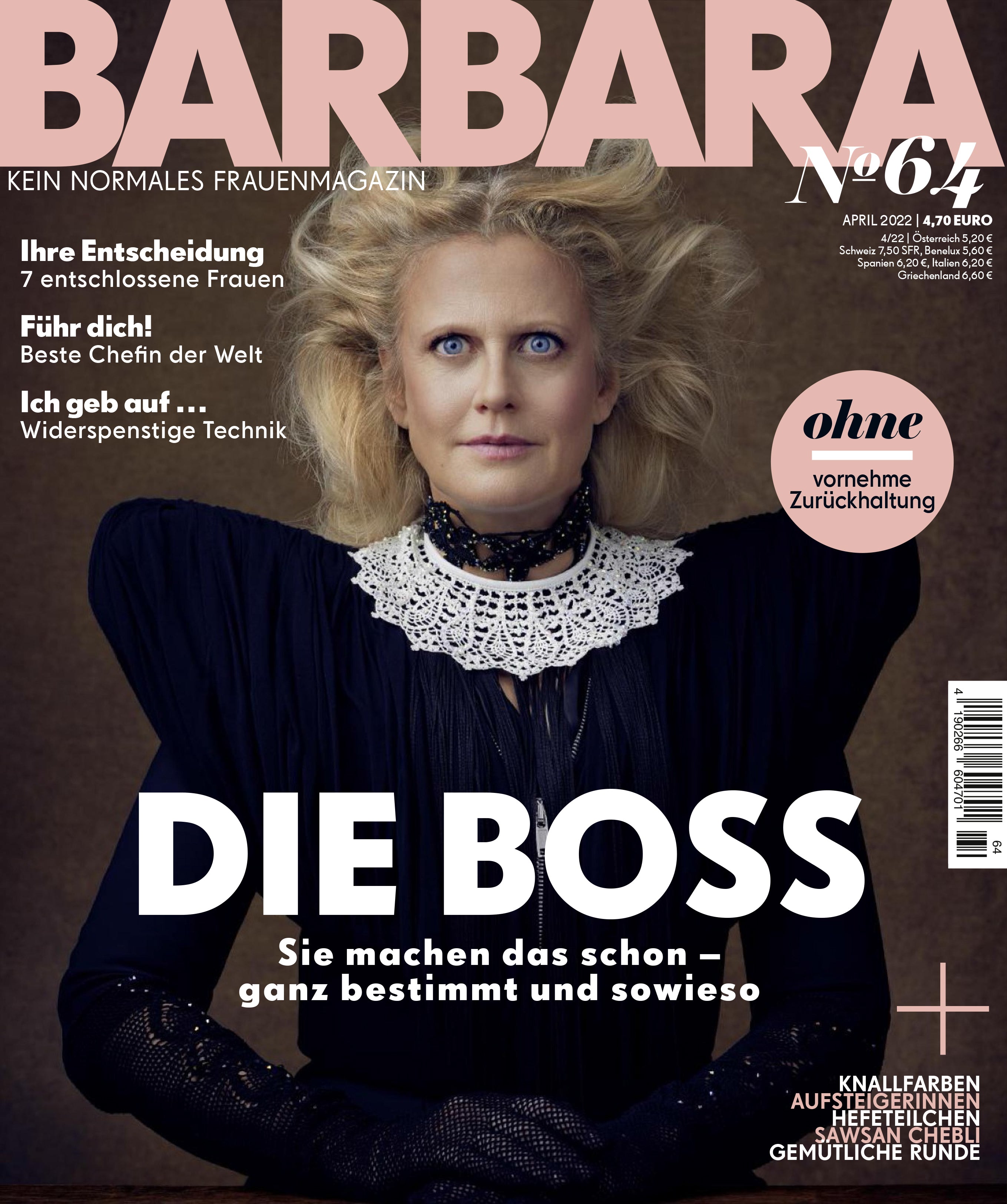 Covershooting with Barbara Schöneberger