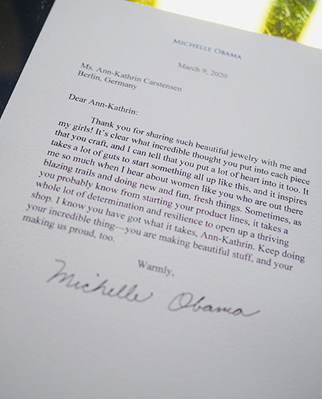 Love letter from Michelle !