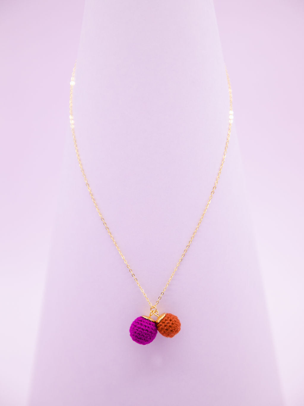 BONBON DOUBLE fuchsia-fuchsbraun